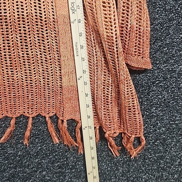 Maurices Medium Cardigan Orange - Picture 9 of 13